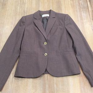 Brown Calvin Klein Pantsuit